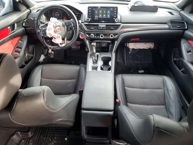 1HGCV1F37KA127168 - 2019 HONDA ACCORD SPORT Красный фото 8