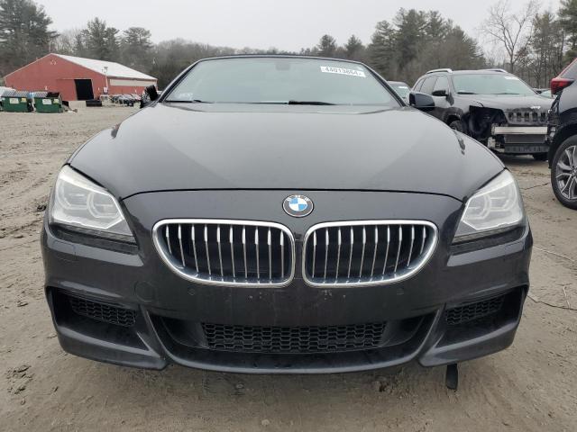 WBAYP5C56EDZ28136 - 2014 BMW 640 XI BLACK photo 5