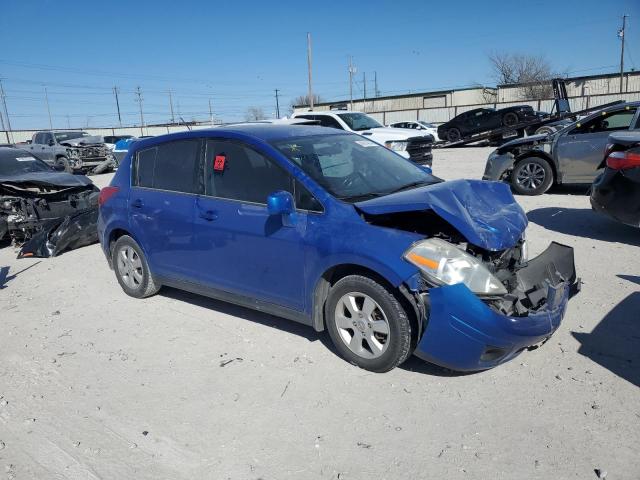 3N1BC13E98L369325 - 2008 NISSAN VERSA S BLACK photo 4