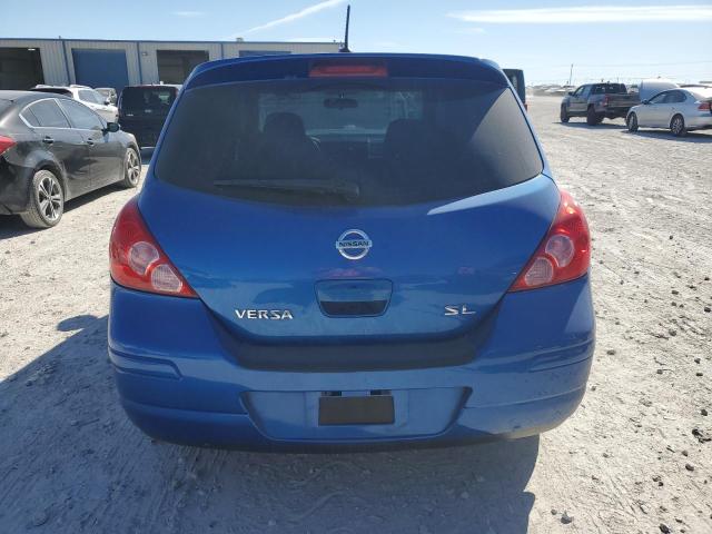 3N1BC13E98L369325 - 2008 NISSAN VERSA S BLACK photo 6