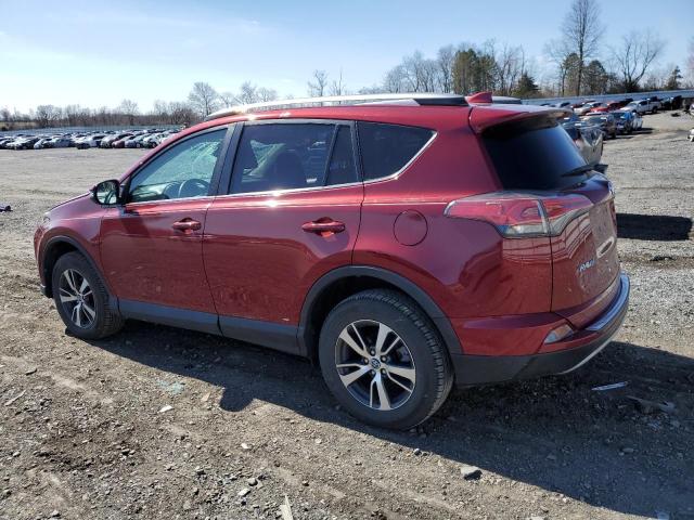 2T3RFREV4JW834672 - 2018 TOYOTA RAV4 ADVENTURE RED photo 2