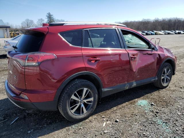 2T3RFREV4JW834672 - 2018 TOYOTA RAV4 ADVENTURE RED photo 3