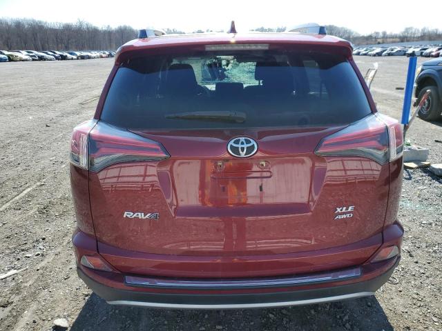 2T3RFREV4JW834672 - 2018 TOYOTA RAV4 ADVENTURE RED photo 6