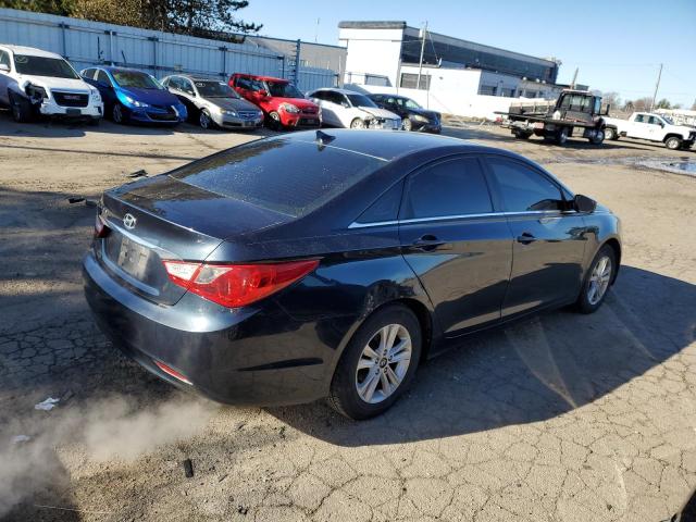 5NPEB4ACXBH137792 - 2011 HYUNDAI SONATA GLS BLUE photo 3