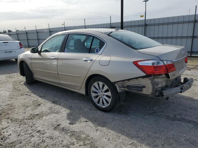 1HGCR2F85EA106507 - 2014 HONDA ACCORD EXL BEIGE photo 2