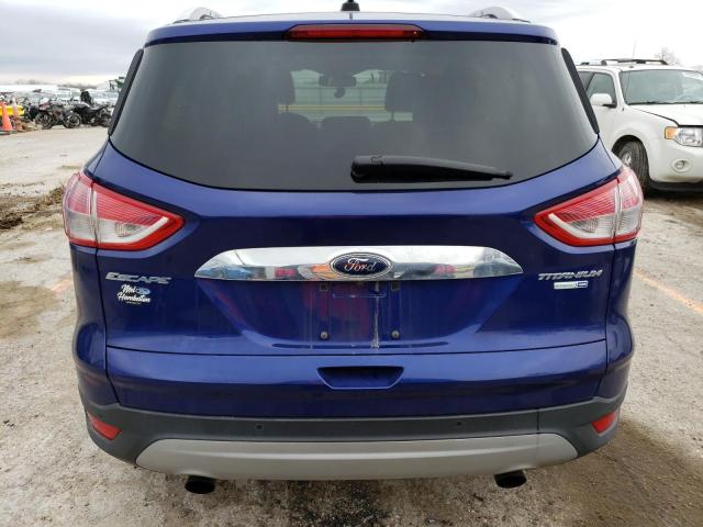 1FMCU9J99FUC79013 - 2015 FORD ESCAPE TITANIUM BLUE photo 6