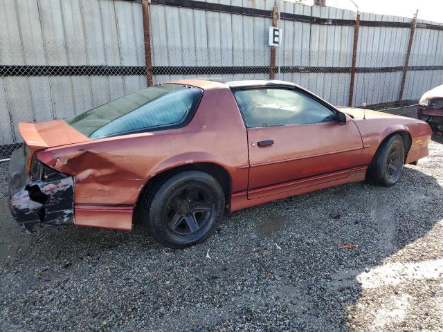 1G1FP2187KL117543 - 1989 CHEVROLET CAMARO BURGUNDY photo 3