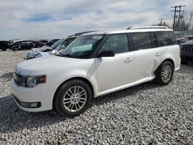 2FMHK6C84DBD09102 - 2013 FORD FLEX SEL WHITE photo 1