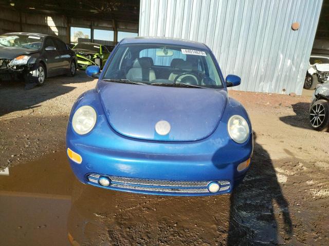 3VWDD21CX3M433916 - 2003 VOLKSWAGEN NEW BEETLE GLX 蓝色 照片 5