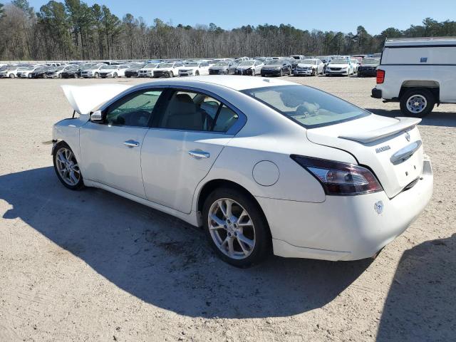 1N4AA5AP0CC844879 - 2012 NISSAN MAXIMA S WHITE photo 2