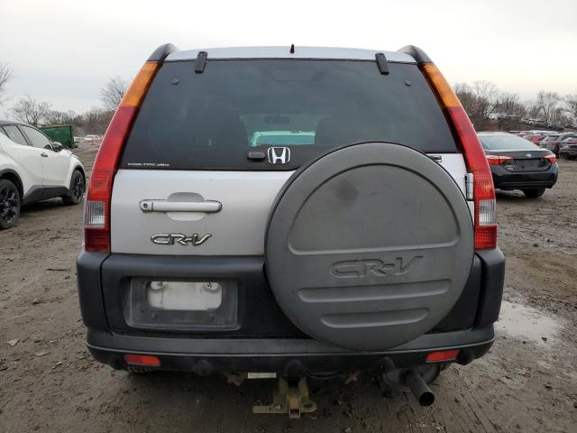 SHSRD78823U124929 - 2003 HONDA CR-V EX GRAY photo 6