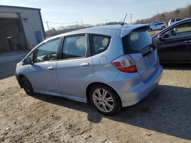 JHMGE87429S036912 - 2009 HONDA FIT SPORT BLUE photo 2