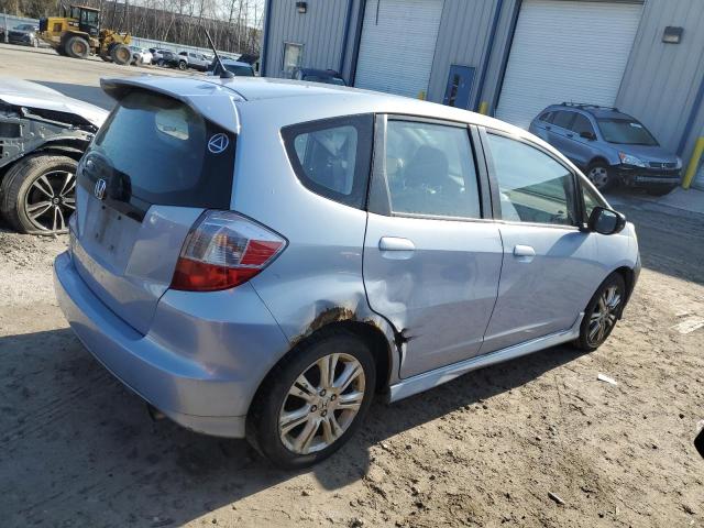 JHMGE87429S036912 - 2009 HONDA FIT SPORT BLUE photo 3