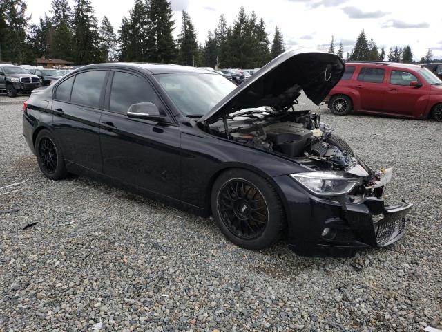 WBA3C1C51EK108458 - 2014 BMW 328 I SULEV BLACK photo 4