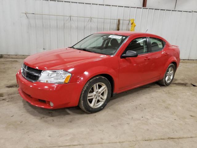 1B3LC56D69N523875 - 2009 DODGE AVENGER SXT RED photo 1