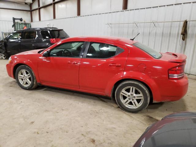 1B3LC56D69N523875 - 2009 DODGE AVENGER SXT RED photo 2