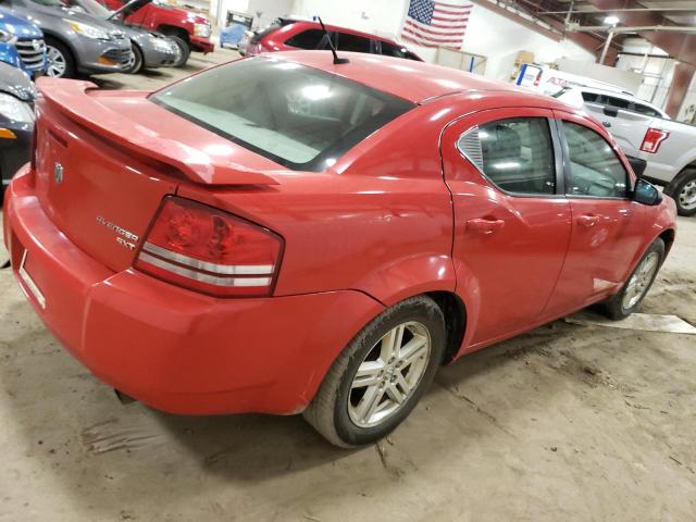 1B3LC56D69N523875 - 2009 DODGE AVENGER SXT RED photo 3