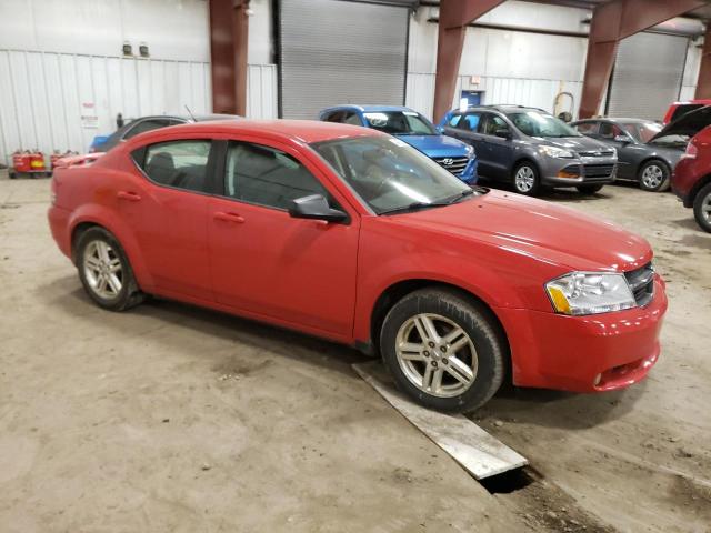 1B3LC56D69N523875 - 2009 DODGE AVENGER SXT RED photo 4