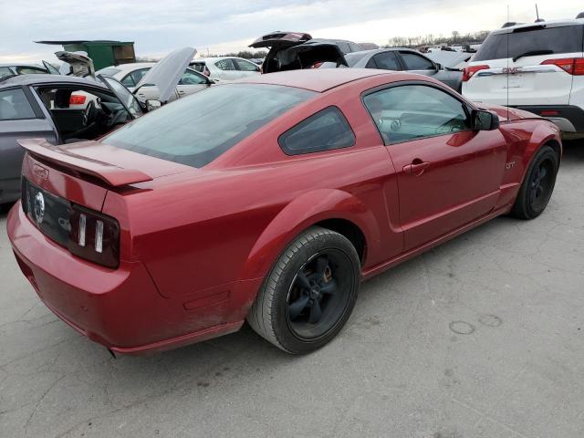 1ZVHT82H255173277 - 2005 FORD MUSTANG GT RED photo 3