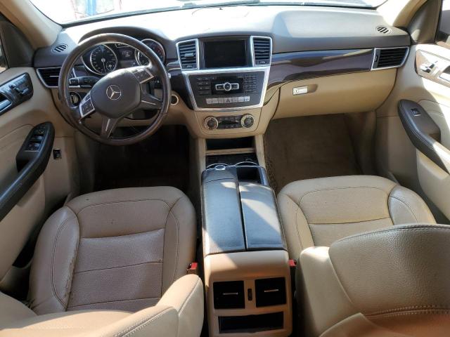 4JGDA5HBXFA466924 - 2015 MERCEDES-BENZ ML 350 4MATIC WHITE photo 8