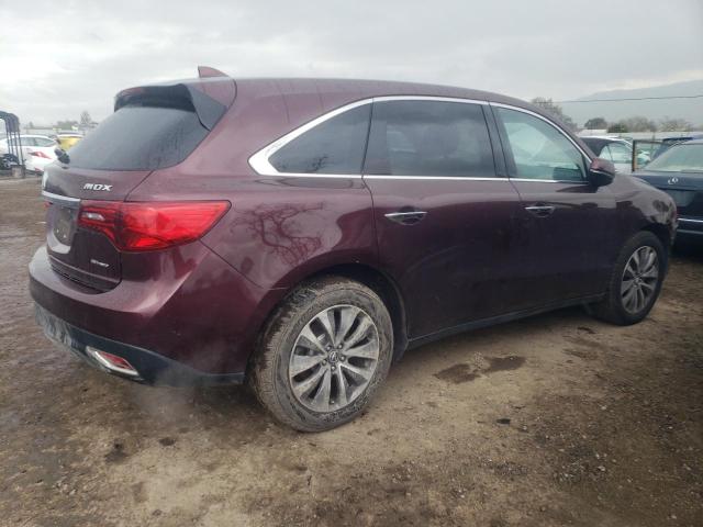 5FRYD4H41FB008090 - 2015 ACURA MDX TECHNOLOGY BURGUNDY photo 3