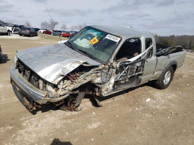 5TEWM72N02Z092357 - 2002 TOYOTA TACOMA XTRACAB SILVER photo 1