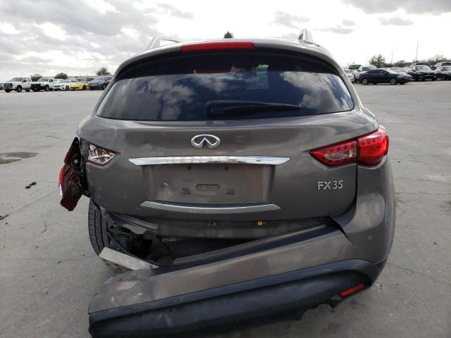 JNRAS18U39M103382 - 2009 INFINITI FX35 GRAY photo 6