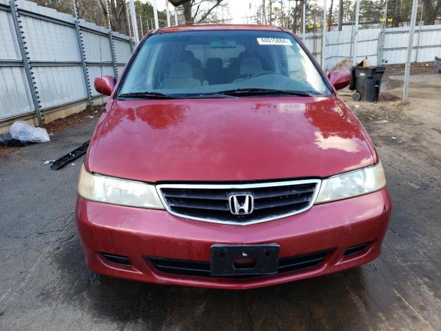 2HKRL18662H540620 - 2002 HONDA ODYSSEY EX BURGUNDY photo 5