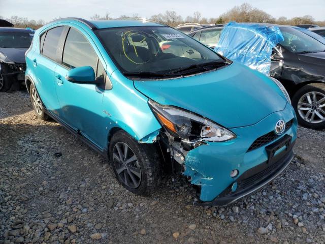 JTDKDTB32J1599551 - 2018 TOYOTA PRIUS C TURQUOISE photo 4