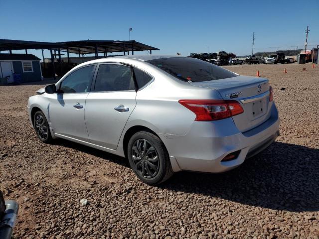 3N1AB7AP2HY238293 - 2017 NISSAN SENTRA S SILVER photo 2