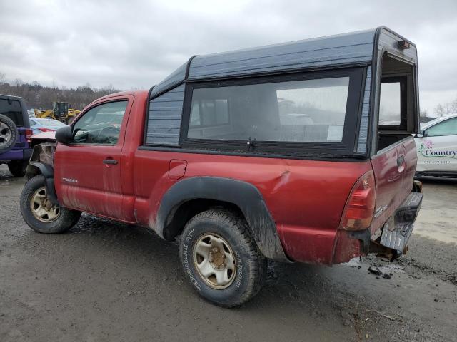 5TEPX42NX7Z457354 - 2007 TOYOTA TACOMA MAROON photo 2