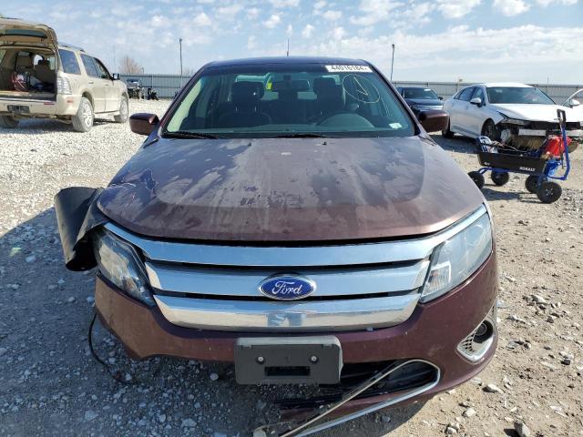 3FAHP0JA7BR263018 - 2011 FORD FUSION SEL BURGUNDY photo 5