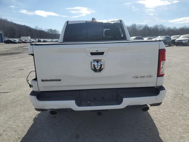 1C6SRFFT6KN825055 - 2019 RAM 1500 BIG HORN/LONE STAR WHITE photo 6