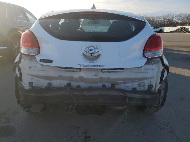 KMHTC6ADXGU289900 - 2016 HYUNDAI VELOSTER WHITE photo 6