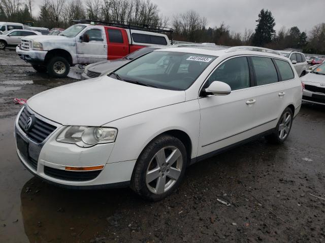 WVWXK93C69E078057 - 2009 VOLKSWAGEN PASSAT WAGON TURBO WHITE photo 1