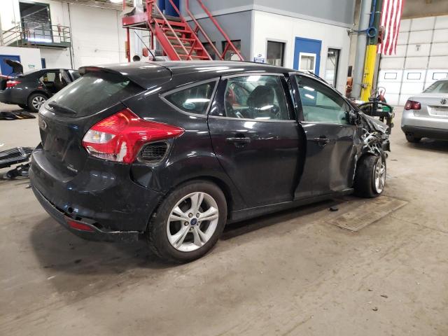 1FADP3K22EL441606 - 2014 FORD FOCUS SE BLACK photo 3