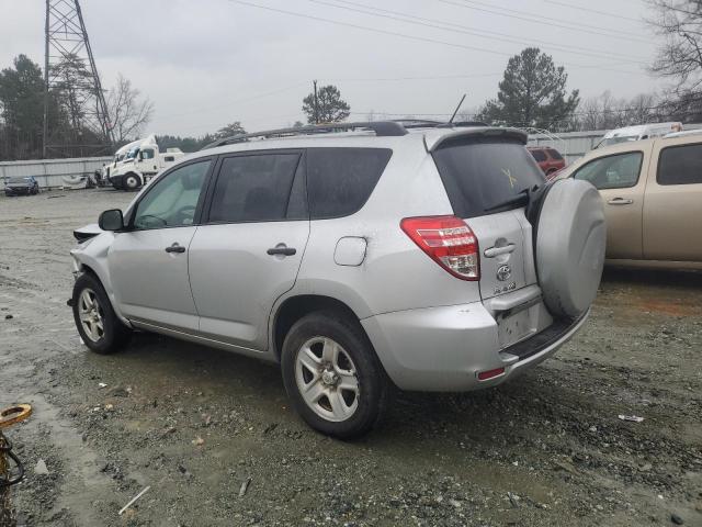 2T3ZF4DV0BW053363 - 2011 TOYOTA RAV4 SILVER photo 2