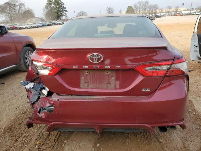 4T1B11HK0JU526698 - 2018 TOYOTA CAMRY L BURGUNDY photo 6