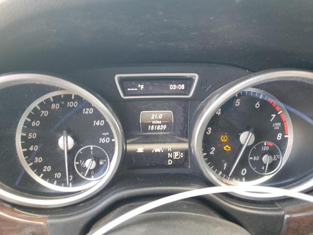 4JGDA5HB1DA105403 - 2013 MERCEDES-BENZ ML 350 4MATIC GRAY photo 9