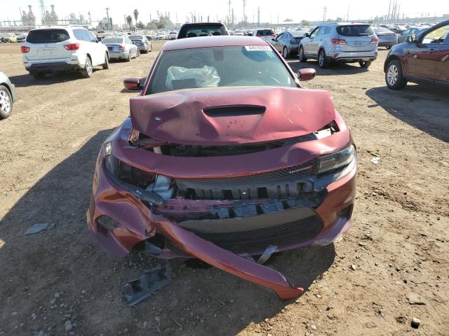 2C3CDXCT5MH575412 - 2021 DODGE CHARGER R/T RED photo 5