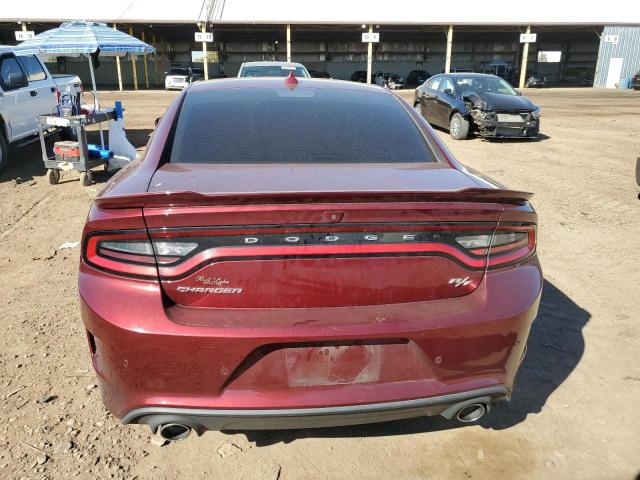 2C3CDXCT5MH575412 - 2021 DODGE CHARGER R/T RED photo 6