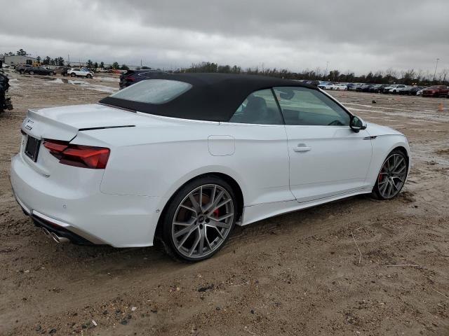 WAUY4GF58RN002675 - 2024 AUDI S5 PRESTIGE WHITE photo 3