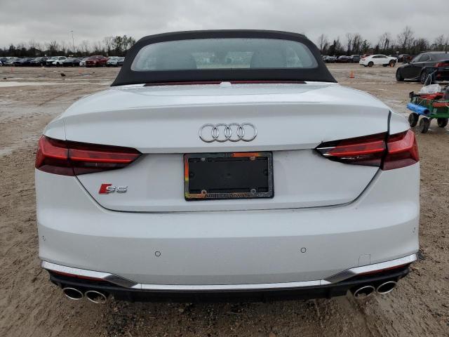 WAUY4GF58RN002675 - 2024 AUDI S5 PRESTIGE WHITE photo 6