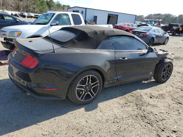 1FATP8UH9L5147146 - 2020 FORD MUSTANG BLACK photo 3