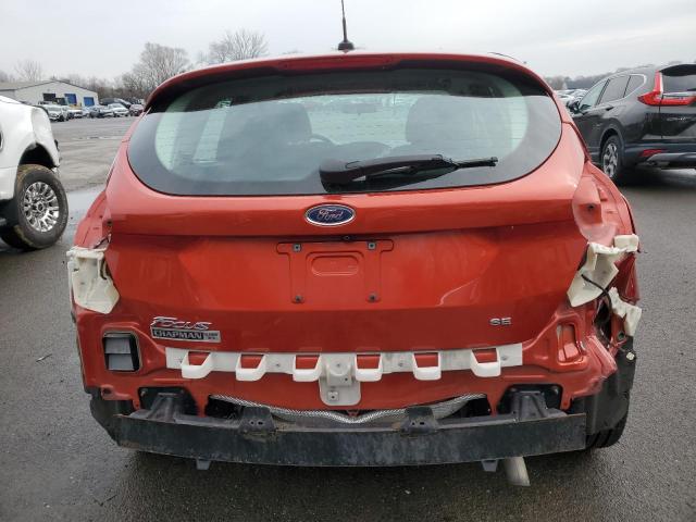 1FADP3K22JL281513 - 2018 FORD FOCUS SE RED photo 6