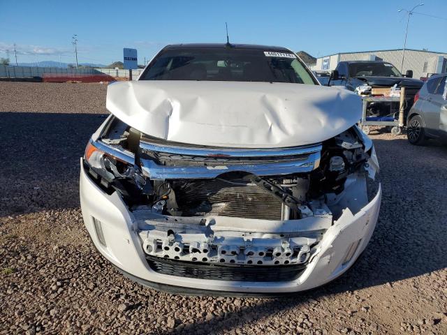 2FMDK3JC7DBC74608 - 2013 FORD EDGE SEL WHITE photo 5