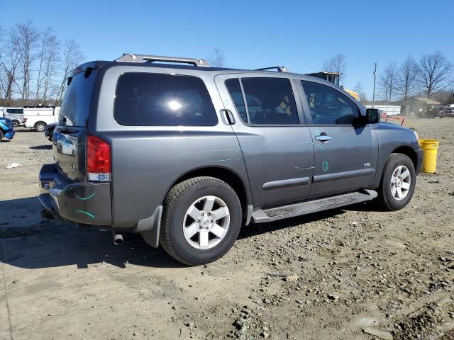 5N1AA08B86N724856 - 2006 NISSAN ARMADA SE CHARCOAL photo 3