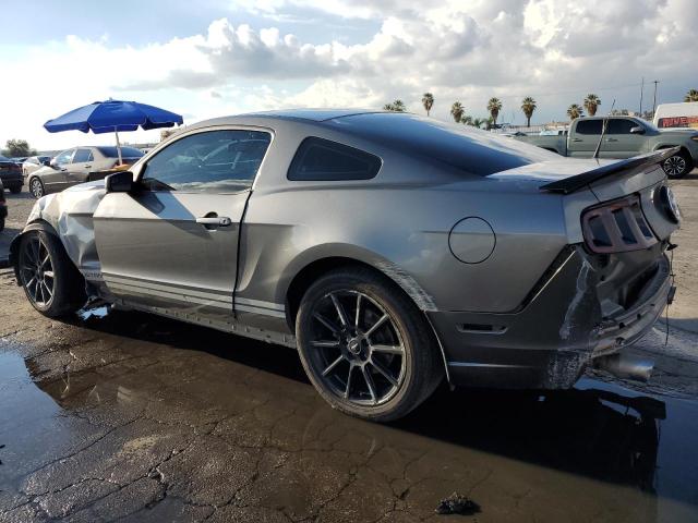 1ZVBP8AM8D5224174 - 2013 FORD MUSTANG GRAY photo 2