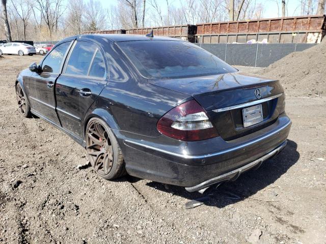 WDBUF77X27B067370 - 2007 MERCEDES-BENZ E 63 AMG BLACK photo 2