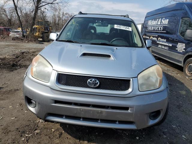 JTEHD20V756039831 - 2005 TOYOTA RAV4 SILVER photo 5